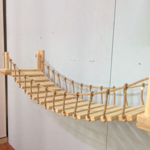 Pine Wall Cat Shelf