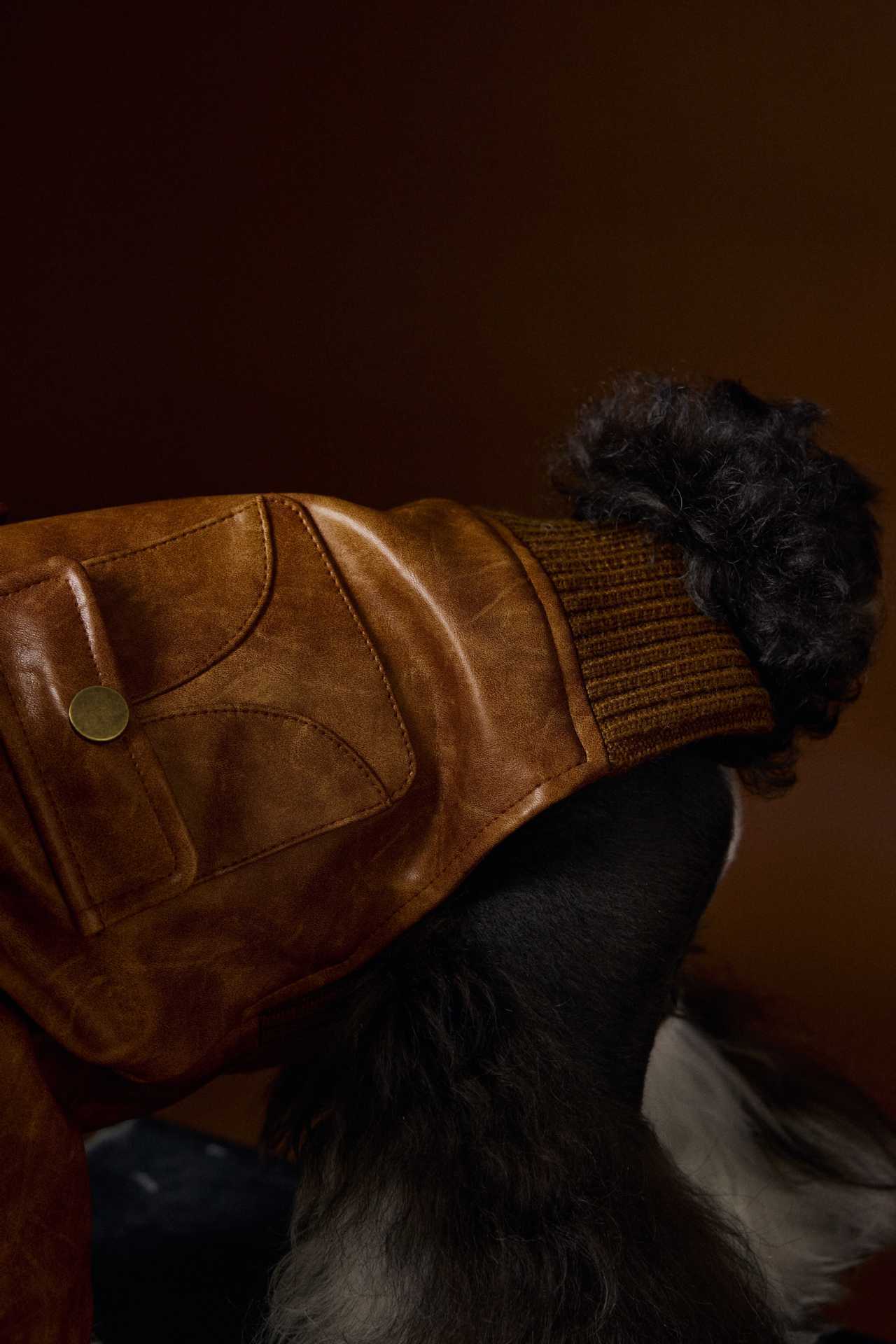 Retro Biker Jacket - Image 4