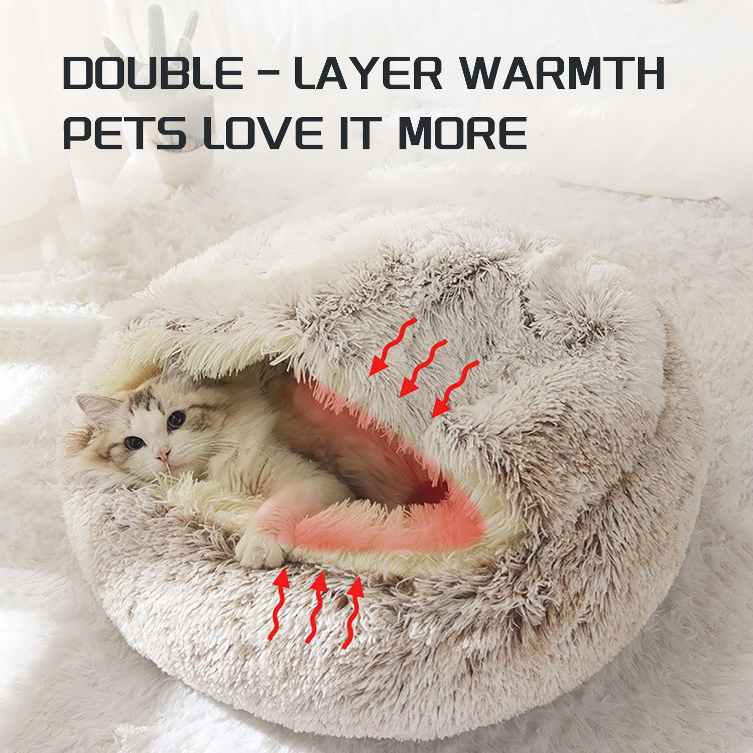 Cloud Donut Pet Bed