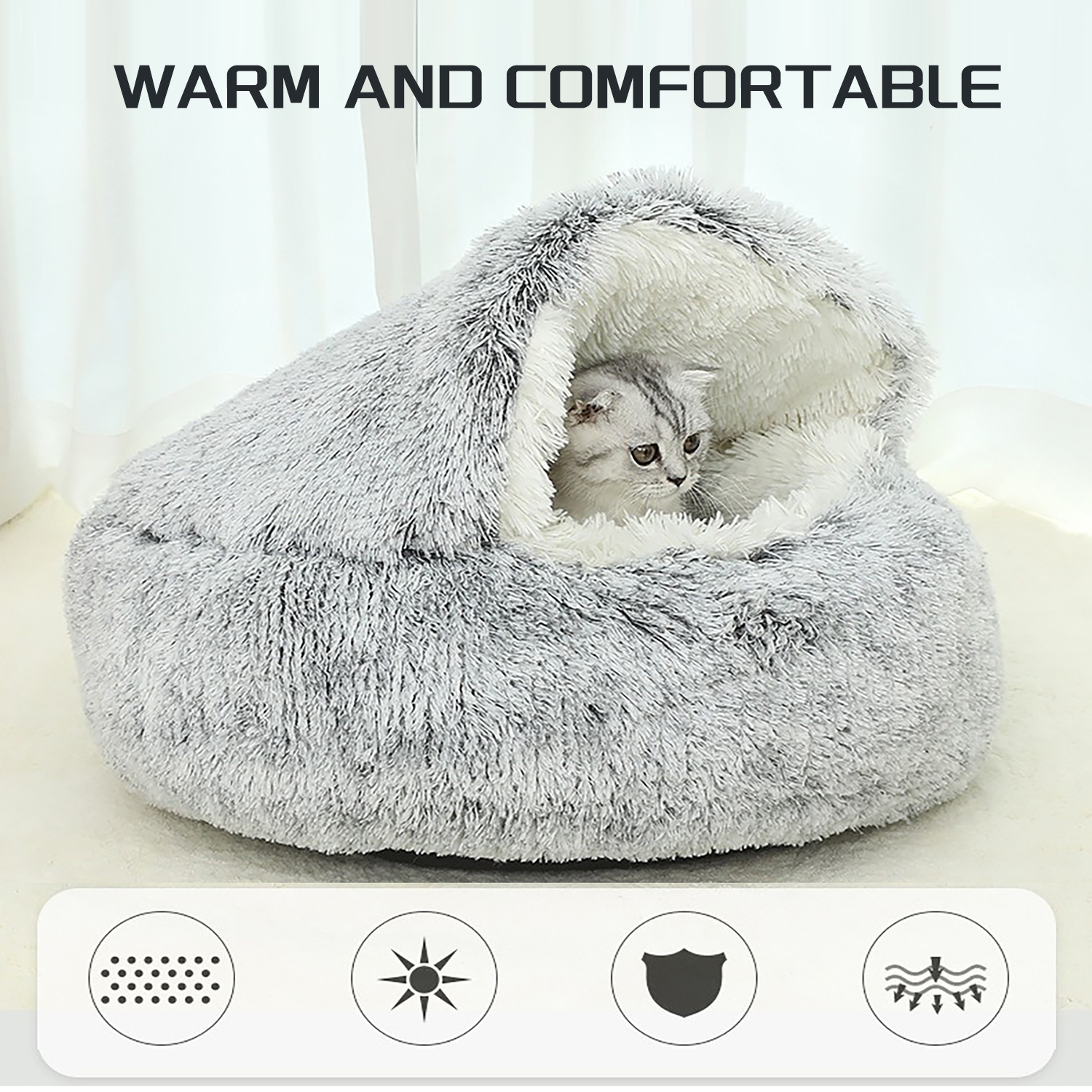 Cloud Donut Pet Bed - Image 4